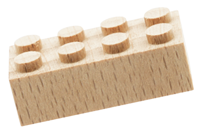 ブナのブロック