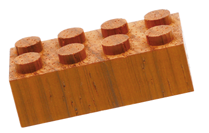 花梨のブロック