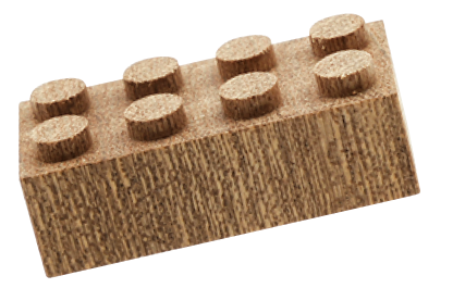 サペリのブロック